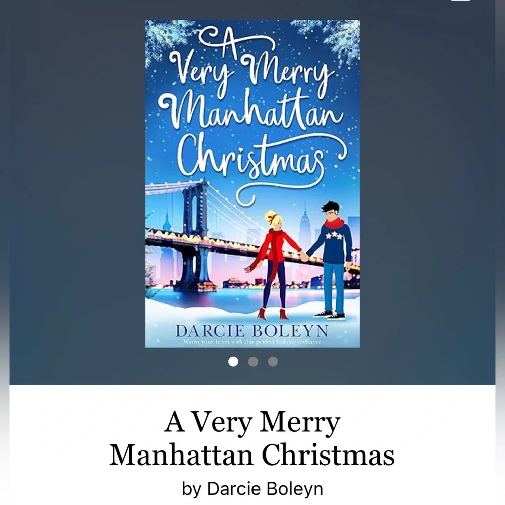 A Very Merry Manhattan Christmas by Darcie Boleyn Paperback Book Holiday Romance